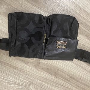 Black Coach Belt Bag